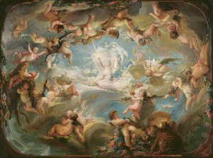 El triunfo de Cupido sobre todos los dioses, 1752